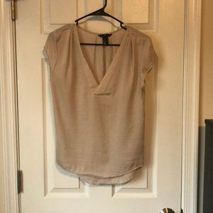 V-neck blouse